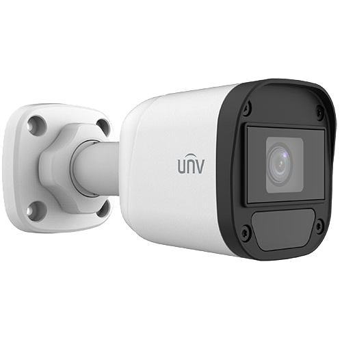 Cameră de supraveghere pentru exterior analogică, 5MP, lentilă 2.8mm, IR20m, IP67 - UNV UAC-B115-F28 [1]
