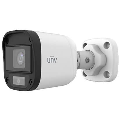 Cameră de supraveghere analogică, 5 Megapixeli, lentila 2.8mm, Lumină albă 20m, IP67, ColourHunter - UNV UAC-B115-F28-W [1]