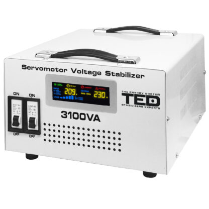 Stabilizator retea maxim 3100VA-SVC cu servomotor monofazat TED000163 [1]