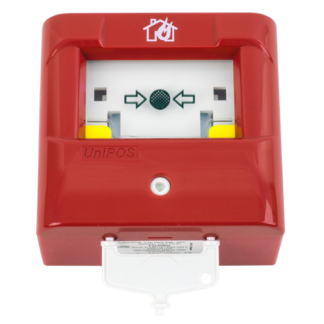 Detectie incendiu - Buton adresabil de alarmare incendiu - UNIPOS FD7150N