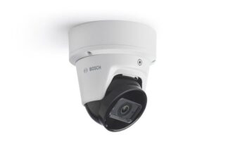 Camera supraveghere  IP ONVIF Flexidome Turret de exterior 2MP, IR 15m, Lentila 2.8mm 100°, SD card slot, Built-in Essential Video Analytics,  PoE, Bosch NTE-3502-F03L