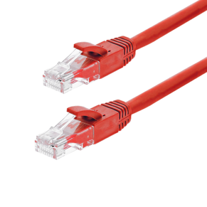 Patch cord Gigabit UTP cat6, LSZH, 0.15m, rosu - ASYTECH Networking TSY-PC-UTP6-015M-R [1]