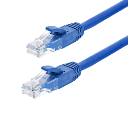Patch cord Gigabit UTP cat6, LSZH, 0.15m, albastru - ASYTECH Networking TSY-PC-UTP6-015M-B [1]