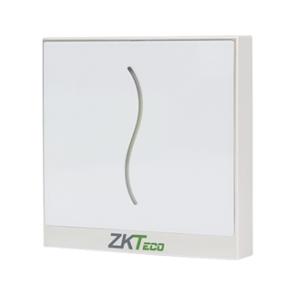 Cititor de proximitate RFID EM125Khz, IP65, alb - ZKTeco GL-ER-PROID20-W-WG-1