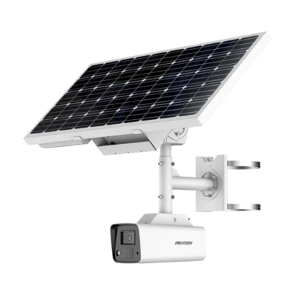 ColorVu - Camera solara 4MP, lentila 4mm, WL 30m, 4G, Panou solar+acumulator, Audio, IP67 - HIKVISION DS-2XS2T47G1-LDH-4GC18S40-4mm [1]