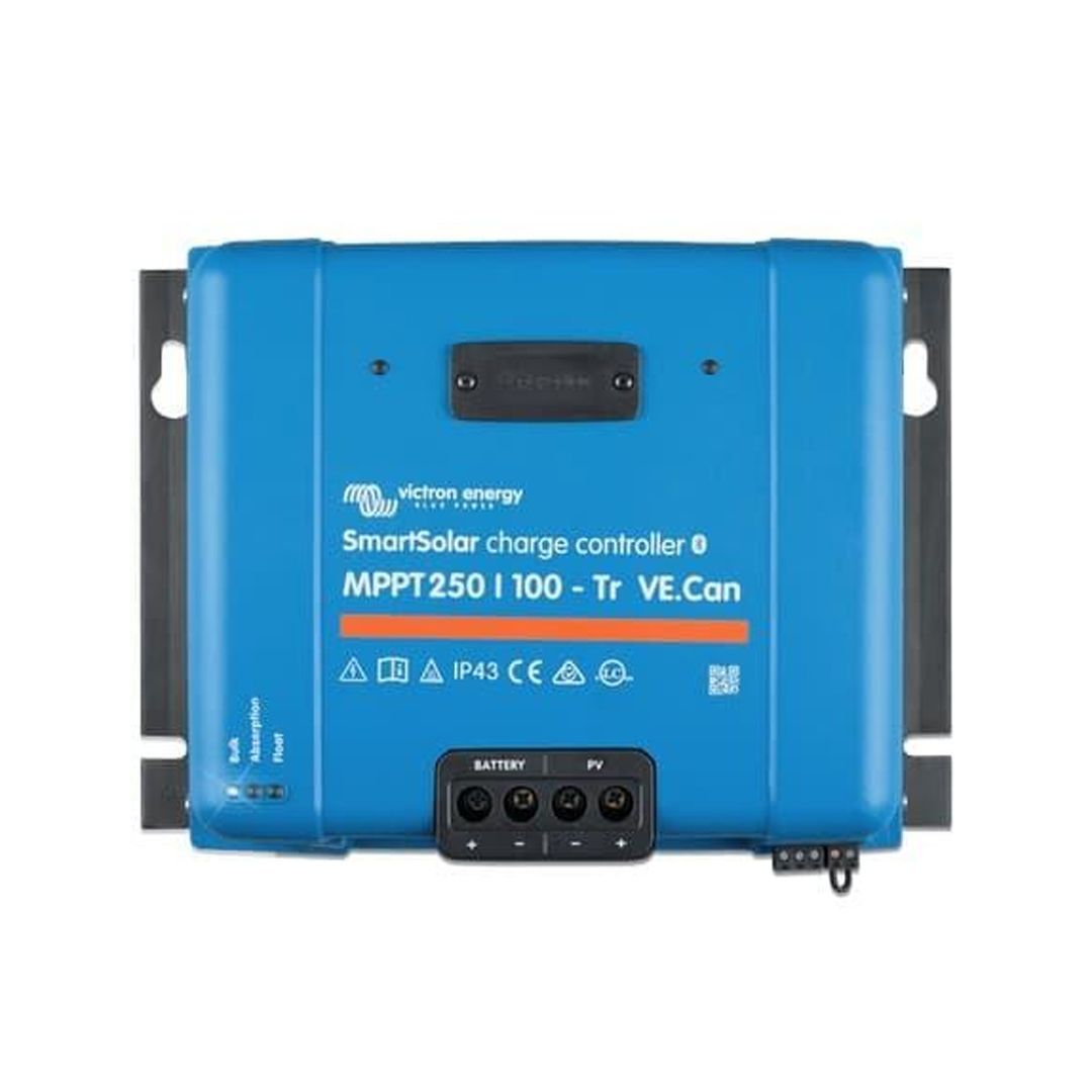 Incarcator solar Victron Energy SmartSolar MPPT 250/100-Tr-VE.Can, Bluetooth (Albastru) SCC125110412 - RESIGILAT