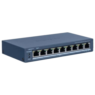 Cablu utp si ftp - Switch 8 porturi PoE, 1 port uplink RJ45, Management - HIKVISION DS-3E1309P-EI-M