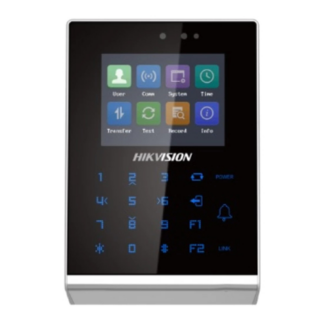 Controler stand-alone TCP/IP, Wi-Fi cu tastatura si cititor card, ecran LCD color 2.8 inch  - Hikvision - DS-K1T105AM [1]