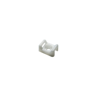 Suport plastic prindere coliere, ALB, 15x10x7 mm, 100 buc TAC-1-W [1]