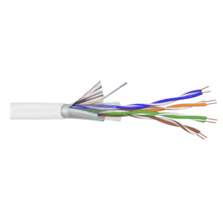 Cablu FTP cat 5e CUPRU 100% 305m 4x2x24 AWG - eRaya NET5EFT-305 [1]