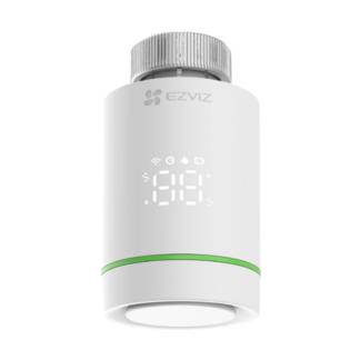 Kit Supraveghere - Termostat inteligent EZVIZ pentru calorifer afisaj LED comunicare Wireless ZigBee CS-T55-R100-G