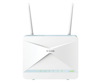 Retelistica - Router Wireless Gigabit D-LINK G416 Eagle Pro AI AX1500, Wi-Fi 6, Dual-Band 1201 + 300 Mbps, 4G LTE, alb