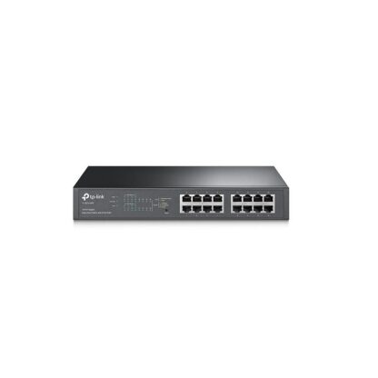 Switch TP-Link 16 porturi 8 PoE+ 32 Gbps 8000 MAC cu management - TL-SG1016PE [1]
