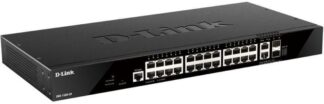 Switch 28 porturi Gigabit 24  PoE 10/100/1000 Base-t D-Link - DGS-1520-28 [1]