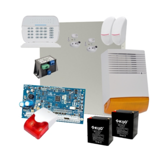 Kit sistem alarma - Kit alarma la efractie DSC NEO cu sirena exterioara KIT2016EXT-BS1