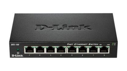Switch 8 porturi Fast Ethernet D-Link DES-108 [1]