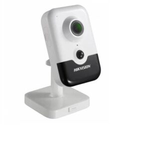 Accesorii Montaj CCTV - Cameră supraveghere interior IP AcuSense Cube 4MP 2.8 mm PIR8m IR10 m Microfon si Difuzor Slot Card PoE Hikvision DS-2CD2446G2-I28C