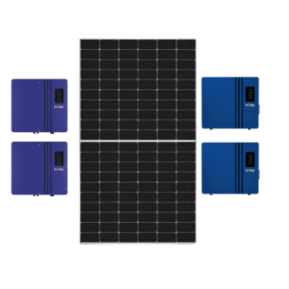 Sisteme si panouri solare - Kit fotovoltaic Njoy 10 kW Off Grid cu Baterie LifePo4
