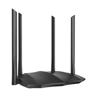 Routere - Router WiFi 5 (802.11ac) DualBand 2.4/5GHz, 300+867Mbps, 4x6dBi, 4 porturi Gigabit - TENDA TND-AC8