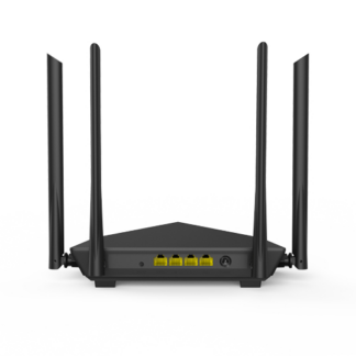 Routere - Router WiFi 5 (802.11ac) DualBand 2.4/5GHz, 300+867Mbps, 4x6dBi, 4 porturi Gigabit - TENDA TND-AC10-V30