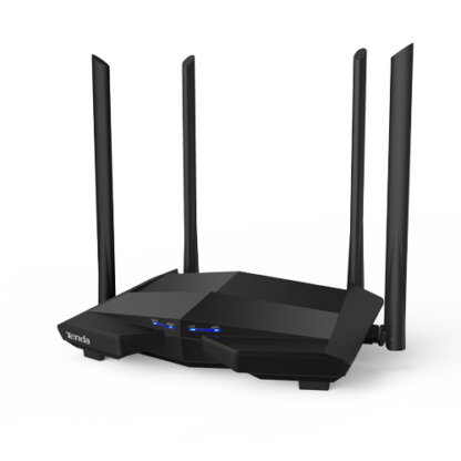 Router WiFi 5 (802.11ac) DualBand 2.4/5GHz, 300+867Mbps, 4x6dBi, 4 porturi Gigabit - TENDA TND-AC10-V30 [1]