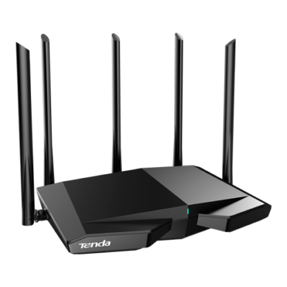 Router Wi-Fi 6e, AX5700 TriBand 2.4/5GHz/6GHz, 861+2402+2402 Mbps, 5x6dBi, 4 x Gigabit - TENDA TND-RX27-PRO [1]