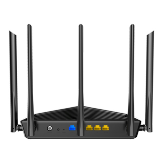 Routere - Router Wi-Fi 6e, AX5700 TriBand 2.4/5GHz/6GHz, 861+2402+2402 Mbps,  5x6dBi, 4 x Gigabit - TENDA TND-TX27-PRO
