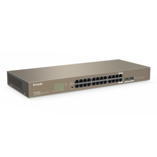 Retelistica - Switch 24 porturi Gigabit, 2 porturi SFP Gigabit - TENDA TND-TEG1024F