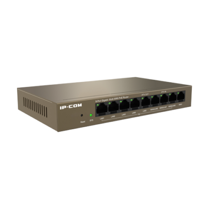 Router 8 porturi  Gigabit PoE+, 95W, 1 port RJ45, Management - IP-COM M20-8G-PoE [1]
