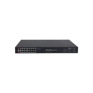 Switch 16 porturi PoE 8000 MAC fara management Dahua - PFS3220-16GT-240-V2 [1]
