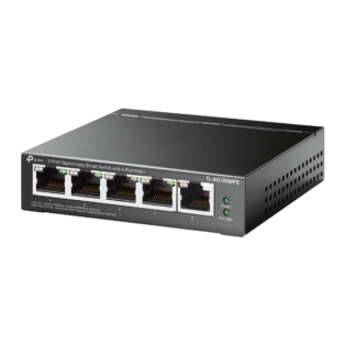 Switch-uri POE - Switch TP-Link 5 porturi gigabit 4 PoE+ - TL-SG105MPE