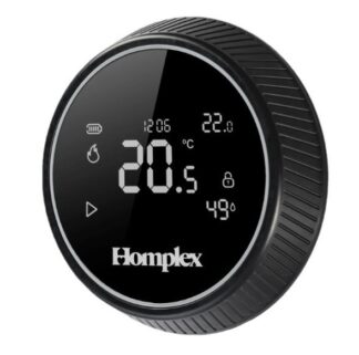 Termostat ambiental WiFi programabil inteligent Homplex NX1 - Negru [1]