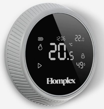 Termostat ambiental programabil inteligent Homplex NX1 - Gri [1]