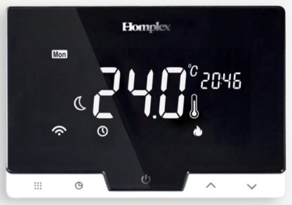Termostat ambiental pentru centrala WiFi programabil afisaj digital Homplex 19 - DG19WifiBlack [1]
