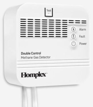 Smart Home - Detector de gaz metal Homplex HD100 Double Control