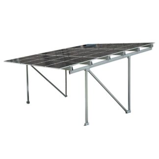 Panouri solare si accesorii - Pachet Carport din aluminiu pentru 2 masini - SKU-22008