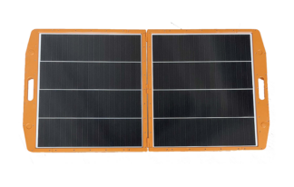 Detectie efractie - Panou solar Fotovoltaic Portabil și Pliabil 120W pentru Camping Pescuit Drumeții Solmax cu 2 incarcatoare controller incluse