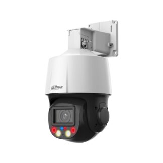 Camera de supraveghere IP PTZ, zoom 5X, 4MP, Smart Dual Light IR 50m WL 30m, Audio bidirectional, alarma stroboscopica, TiOC WizSense - Dahua SD3E405DB-GNY-A-PV1