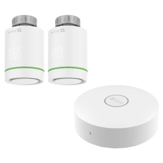 Kit Home Gateway Smart Home + 2x Termostat inteligent comunicare wireless ZigBee Ezviz - CS-T55-A3-A(kit) [1]