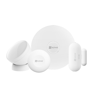 Kit Sistem de alarma EZVIZ Smart Home, Wireless, CS-B1-HomeSensorKit