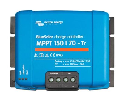 Controler incarcare solara, 12/24/48V, 70 A - Victron Energy BlueSolar MPPT 150/70-Tr, SCC010070200 [1]