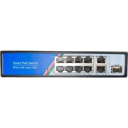 Switch PoE 8x10/100/1000, 2x10/100/1000, 1xSFP 125W - BestNPS NPS0802G1SFPN [1]