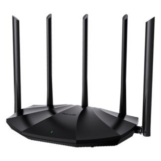 Router Wi-Fi 6, DualBand 2.4Ghz/5GHz, 300+1201Mbps, 5x6dBi, 4 porturi Gigabit - Tenda TX2-PRO [1]