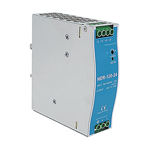 Sursa de alimentare in comutatie, 24V / 5A, sina DIN - MEAN WELL NDR-120-24