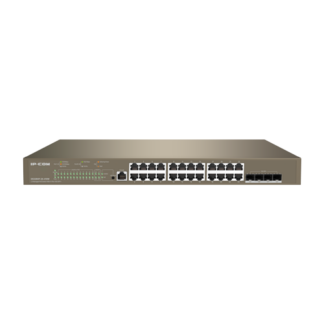 Switch 24 porturi PoE 1Gbps, 4 porturi SFP+ 10Gbps, L3 Cloud Management - IP-COM G5328XP-24-410W [1]