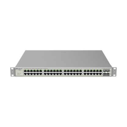 Switch 48 porturi PoE+ Gigabit, 8 porturi PoE++, 4 porturi SFP+, L3 Cloud Management - Ruijie RG-NBS5200-48GT4XS-UP [1]