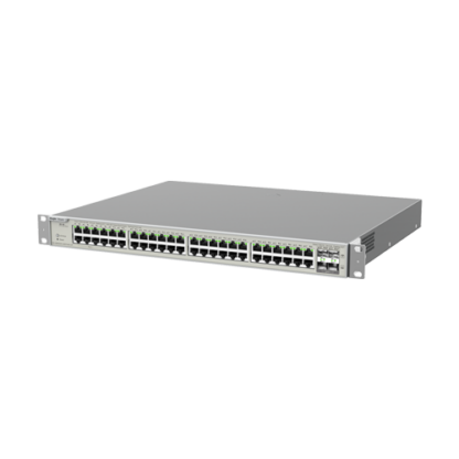 Switch 48 porturi PoE+ Gigabit, 8 porturi PoE++, 4 porturi SFP+, L3 Cloud Management - Ruijie RG-NBS5200-48GT4XS-UP [1]