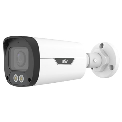 Camera supraveghere IP 4MP, lentila 2.8mm, lumina alba 30m, microfon, slot card, PoE - UNV IPC2314LE-ADF28KM-WL [1]