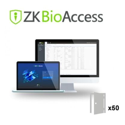 Licenta ZKBioAcces pentru 50 usi si 4000 utilizatori - Zkteco ZKBioAccess-50 [1]