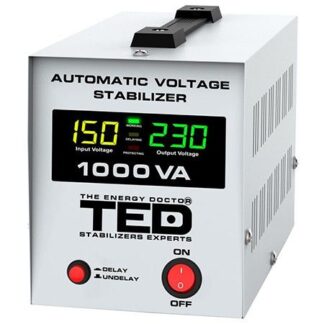 Stabilizator tensiune automat AVR 1000VA LCD - TED AVR1000L [1]